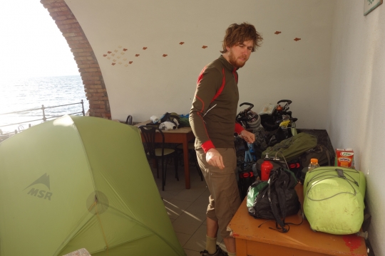 Martin dancing in the morning