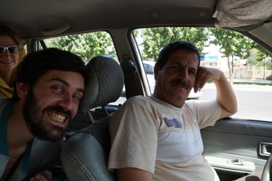 Our taxi driver from Isfahan to Toudeshk