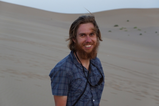 At the sand dunes