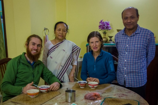 Parthas parents, lovely hosts