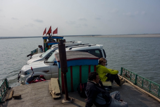 Ferry over Brahmaputra