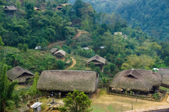 Village houses