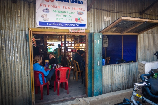 Senapati with Andrew