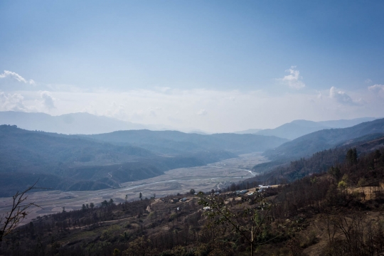 Valley out of Senapati