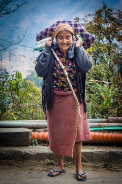 Woman of the hills