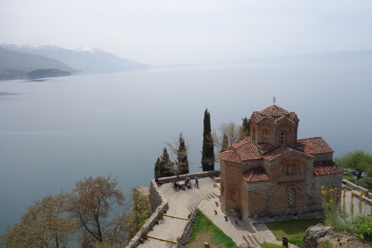 View of the lake