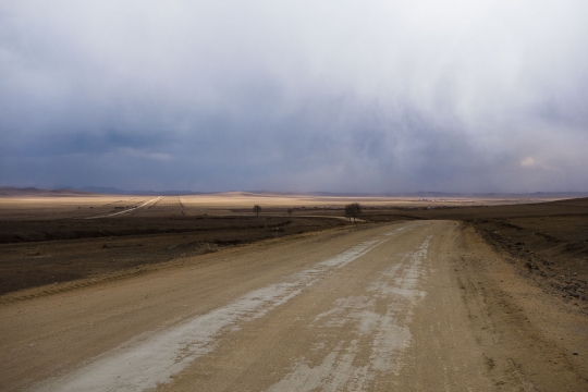 Rough roads of inner Mongolia