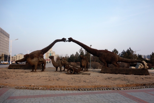 Dinosaurs in Erlian