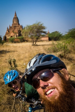 On the road through kingdom of Bagan