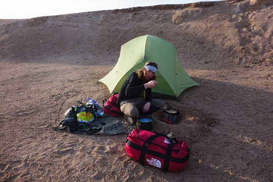 Cooking in the Gobi