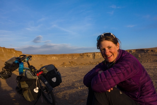 Susanne in the evening