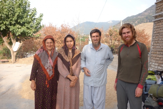Saying goodbye to Mansour and family