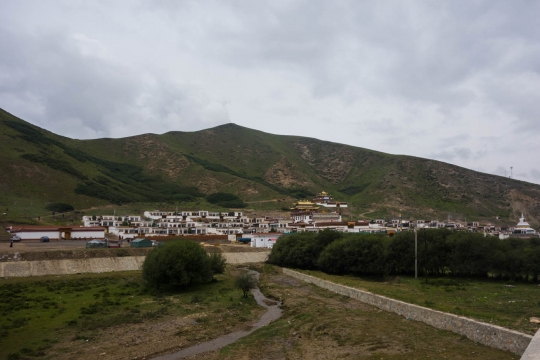 Monastery just before Hezuo