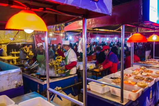 Nightmarket in Jinzhou