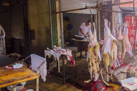 Local butcher