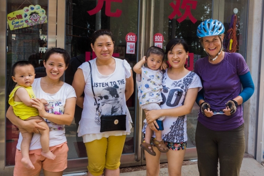 Friendly shop owners