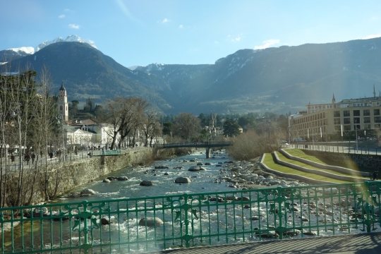 The river in Meran