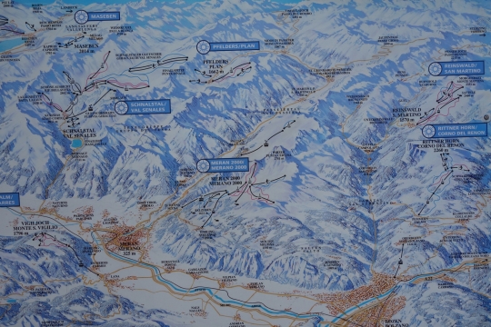 The area around Meran