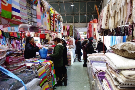 Markets in Islamic neighborhood