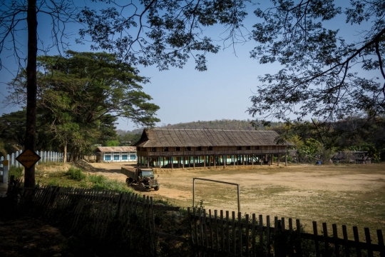 School where exams were held