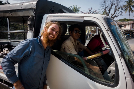 Driver of second ride