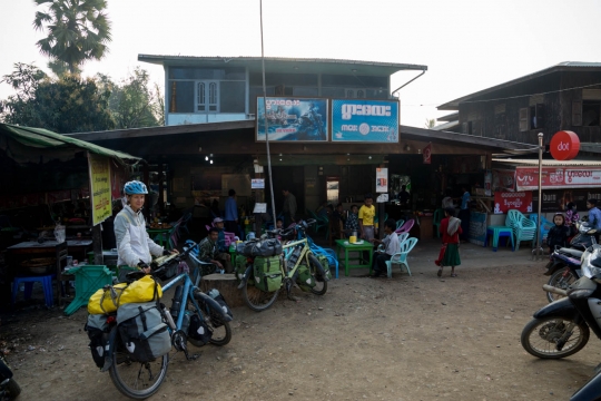 Tea house in Gangaw