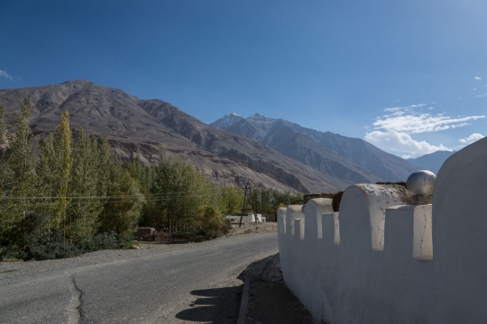Shrine with Marco Polo sheep
