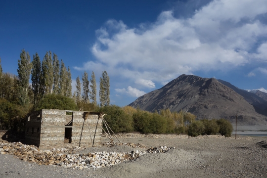 House in the riverbed