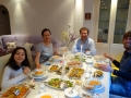 Dinner with Ali and family