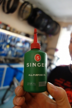 The oil we will use on our chain