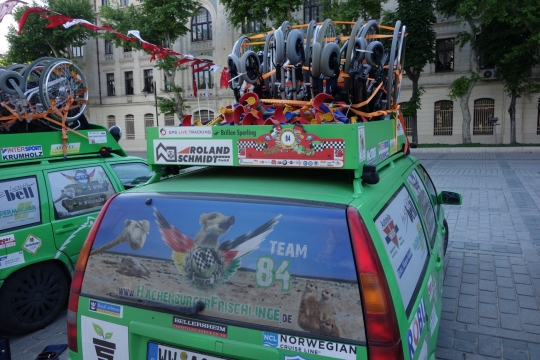 Rallying guys who sponsored us