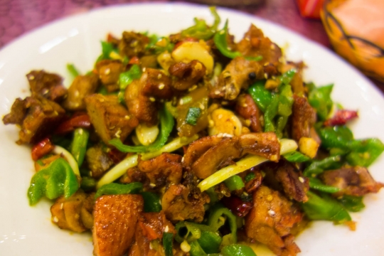 Christmas dinner: Spicy duck