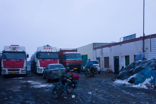 Truck stop hotel