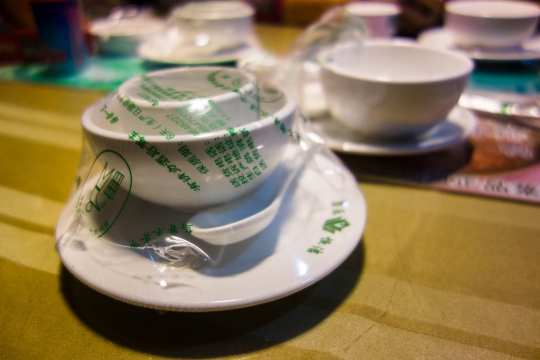 Packed cups