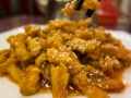 Christmas dinner: Sweet and sour pork