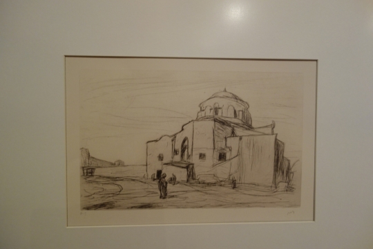 Art collection of Marius Bauer in museum