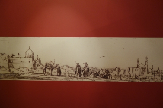Art collection of Marius Bauer in museum