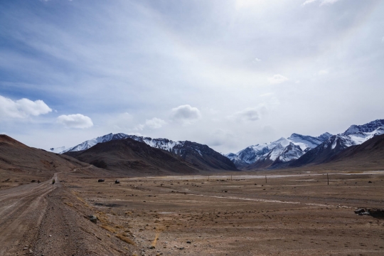 Great mountainous views