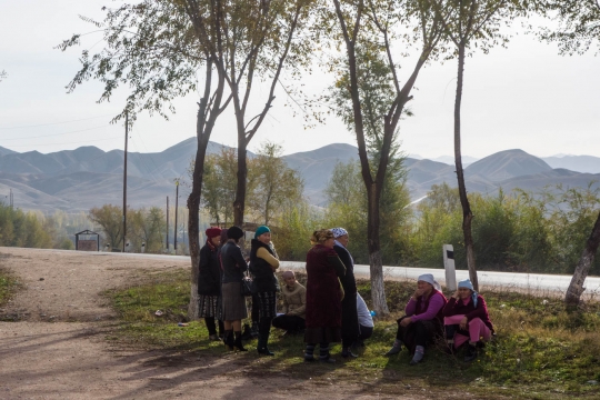 Kyrgyz women