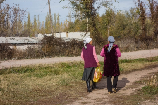 Kyrgyz women
