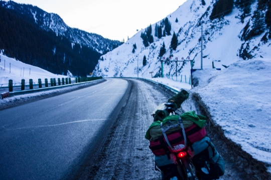 Up the pass