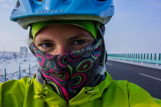 Susanne is freezing up