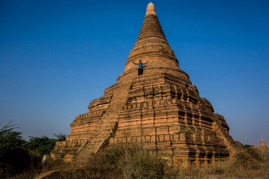 Kingdom of Bagan, our sunset/sunrise temple