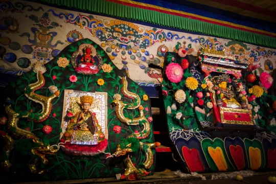 Yak butter sculptures