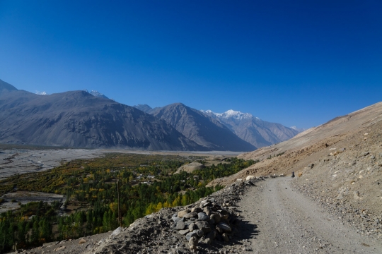 Road going up...