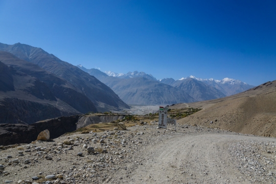 Road going up...