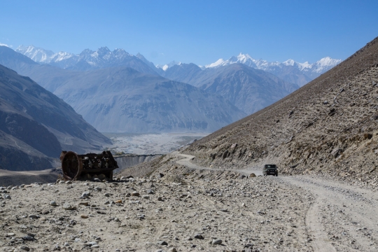 Road going up...