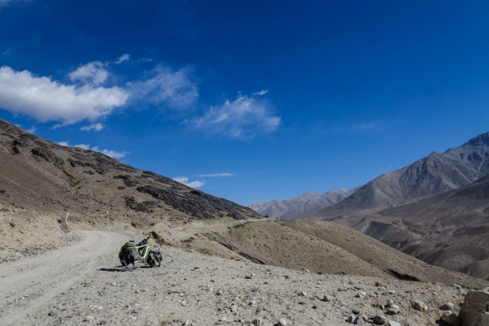 Road going up...