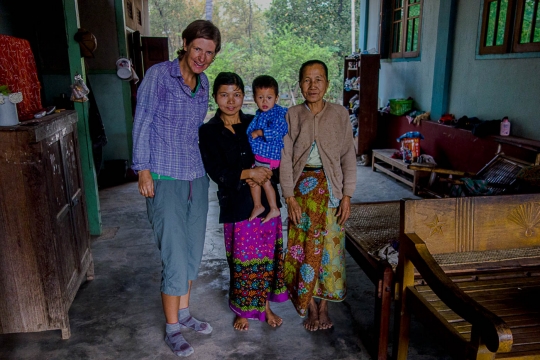 Friendly family which let us stay