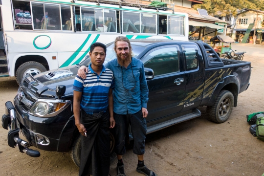 Driver of our first ride